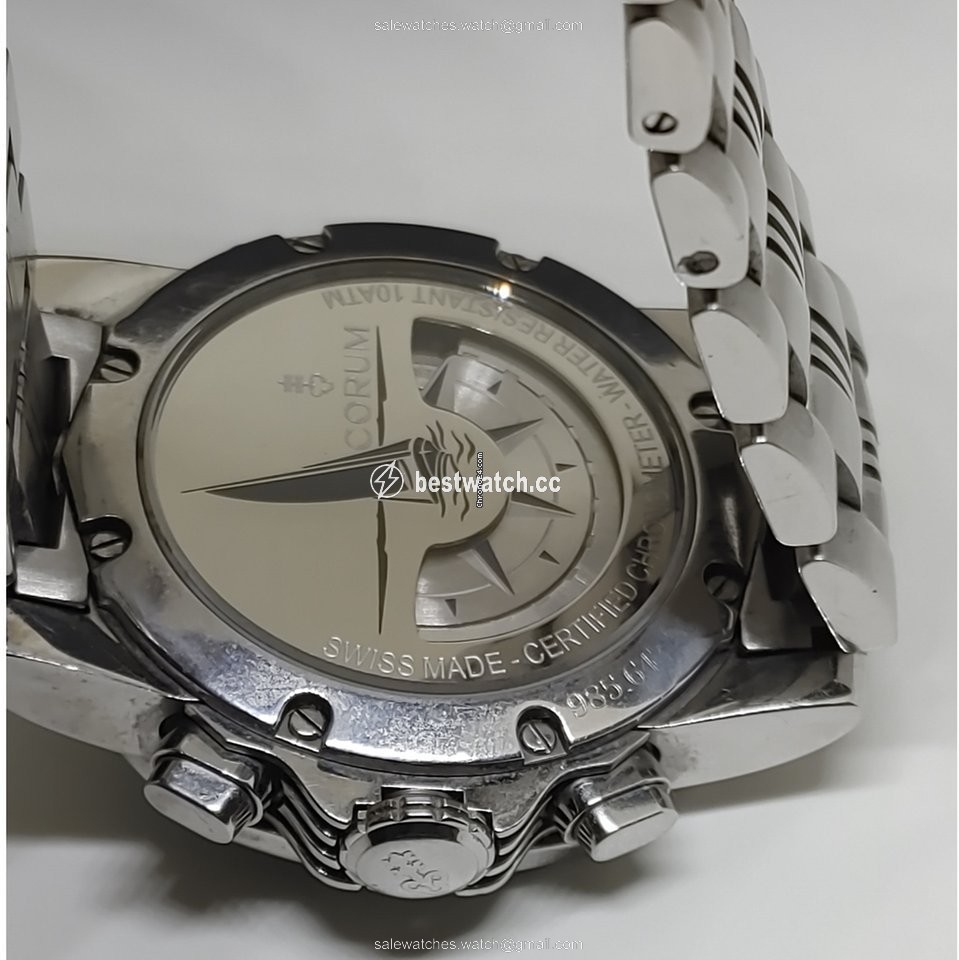Corum Admirals Cup Challenger Mens watch Unisex Automatic Steel 985.643.20 3