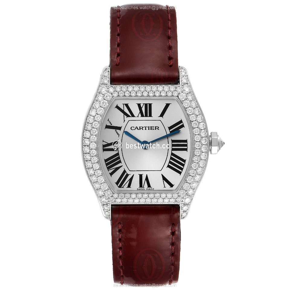 Cartier Tortue Womens watch Manual winding White gold 2644 3