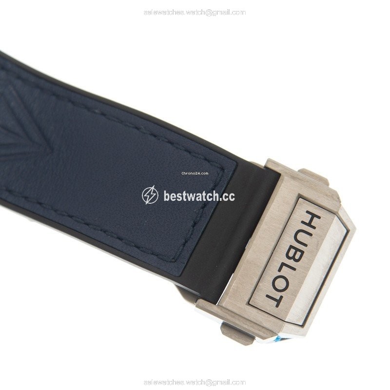 IMG_9086 Hublot Big Bang Sang Bleu Mens watch Unisex Automatic Titanium 415.NX.7179.VR.1704.MXM18 3
