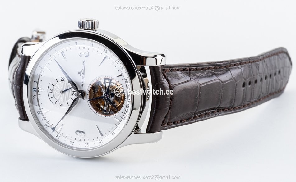 IMG_9086 Jaeger-LeCoultre Master Grand Tourbillon Mens watch Unisex Steel 1668420 3