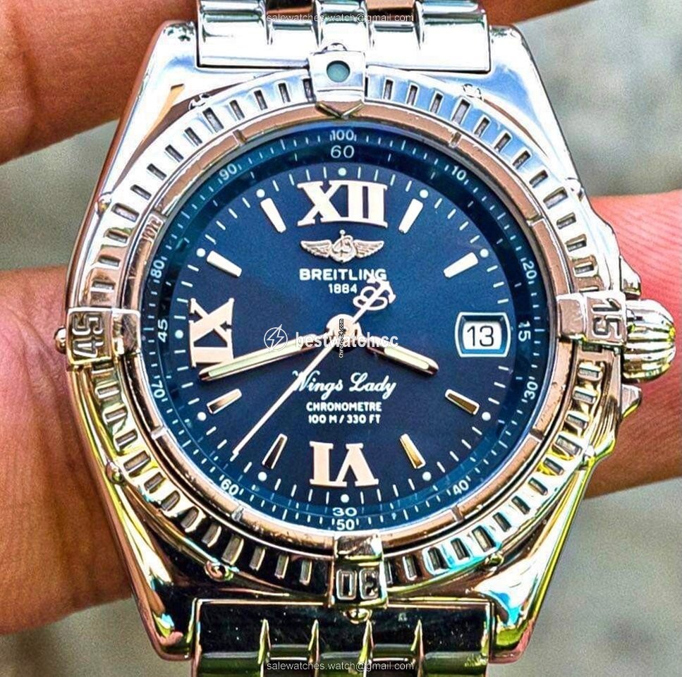 Breitling Wings Lady Womens watch Quartz Steel A67350 3