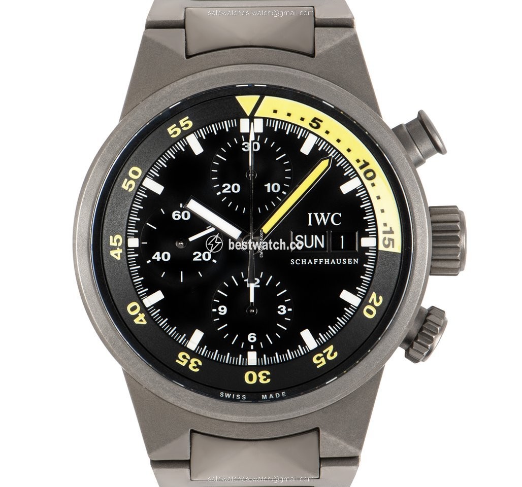 IWC Aquatimer Chronograph Mens watch Unisex Automatic Titanium IW371903 3