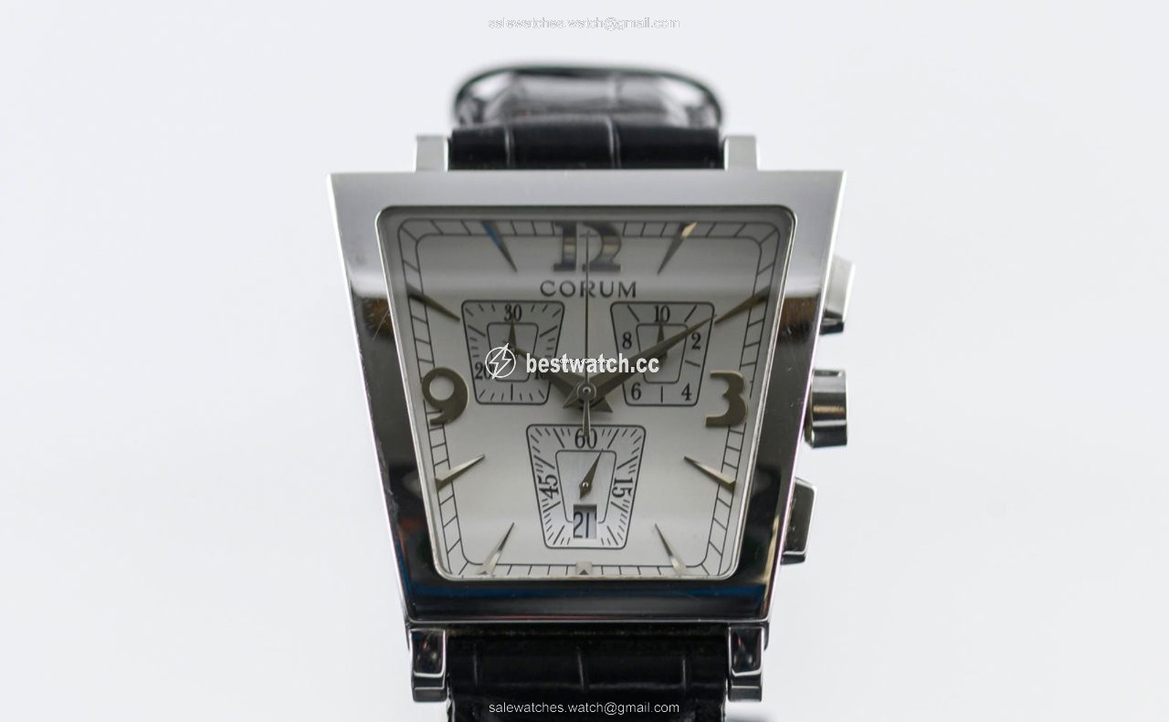 IMG_9086 Corum Trapeze Mens watch Unisex Quartz Steel 196.404.20 3