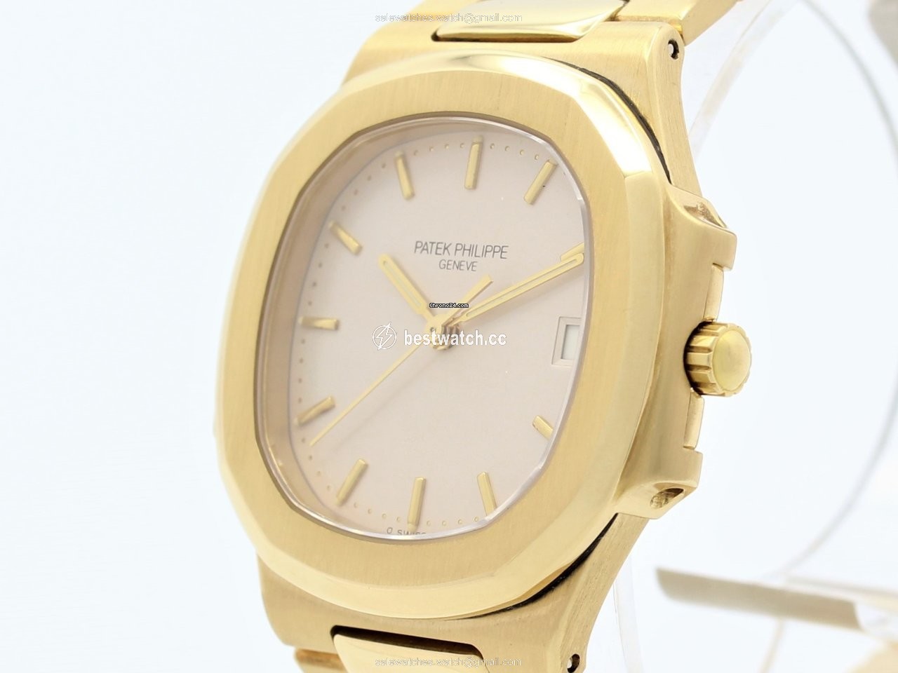 IMG_9086 Patek Philippe Nautilus Mens watch Unisex Quartz Yellow gold 3900 1J 3