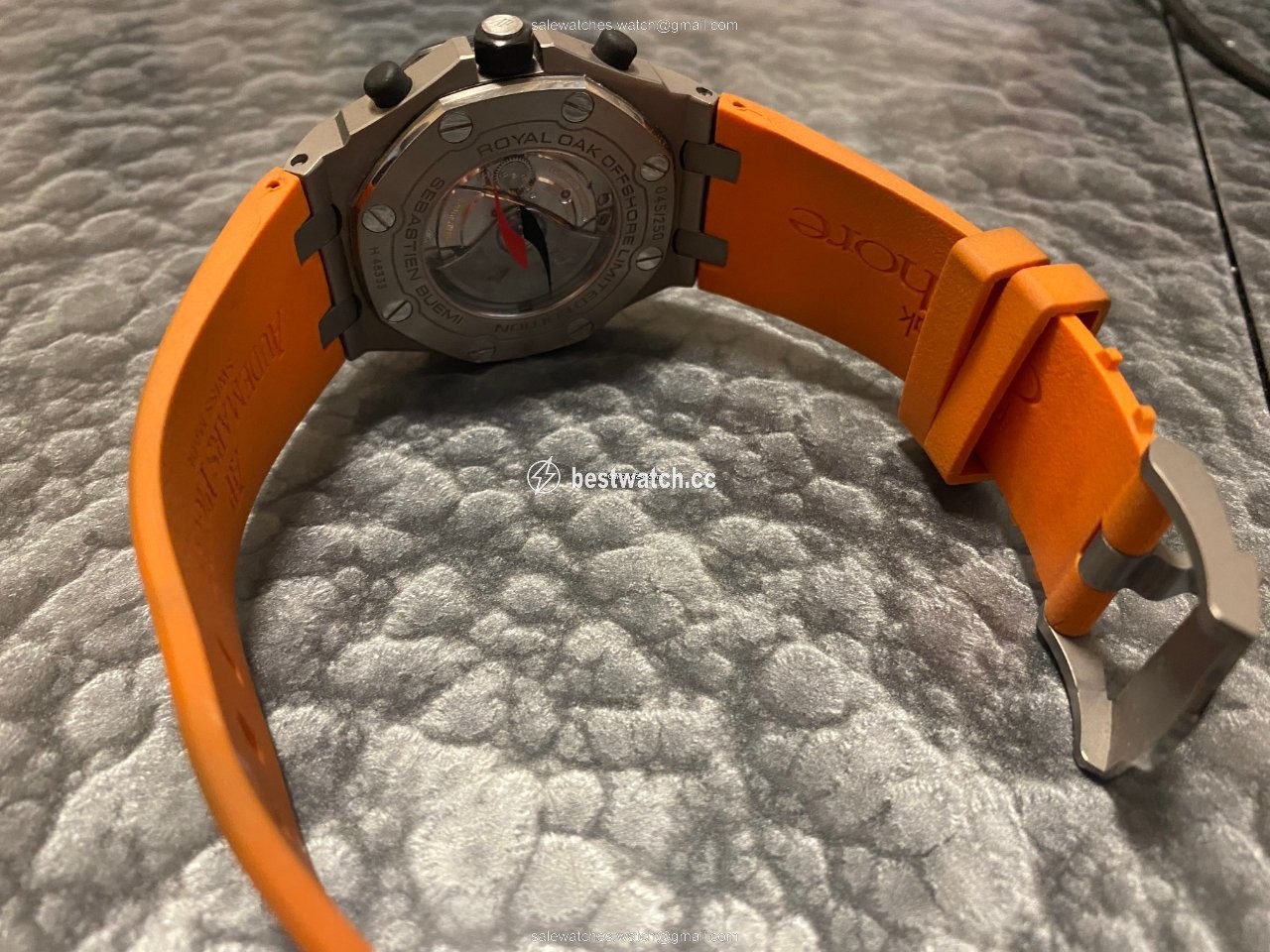 IMG_9086 Audemars Piguet Royal Oak Offshore Chronograph Mens watch Unisex Automatic Titanium 26207IO.OO.A002CA.01 3
