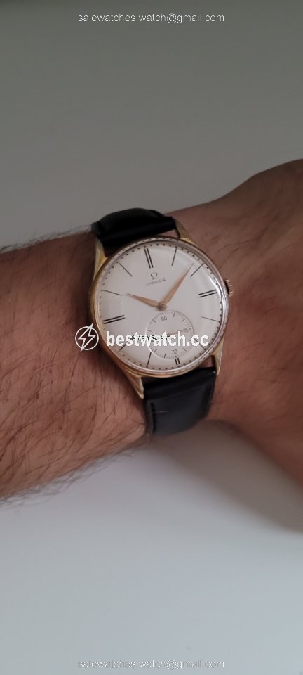 Omega Mens watch Unisex Manual winding Gold Steel 30T2 3