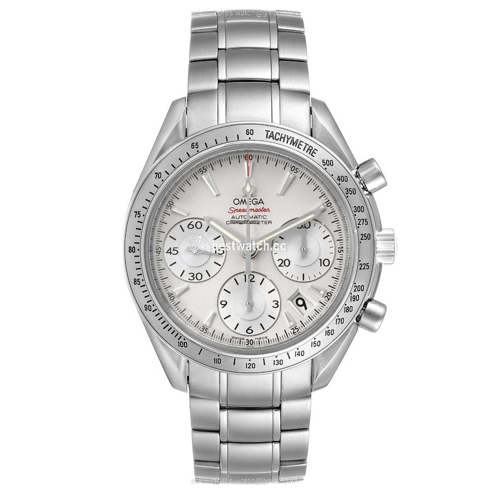 Omega Speedmaster Date Mens watch Unisex Automatic Steel 323.10.40.40.02.001 3