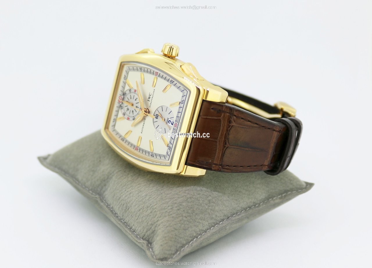 IMG_9086 IWC Da Vinci Chronograph Mens watch Unisex Automatic Rose gold 376402 3