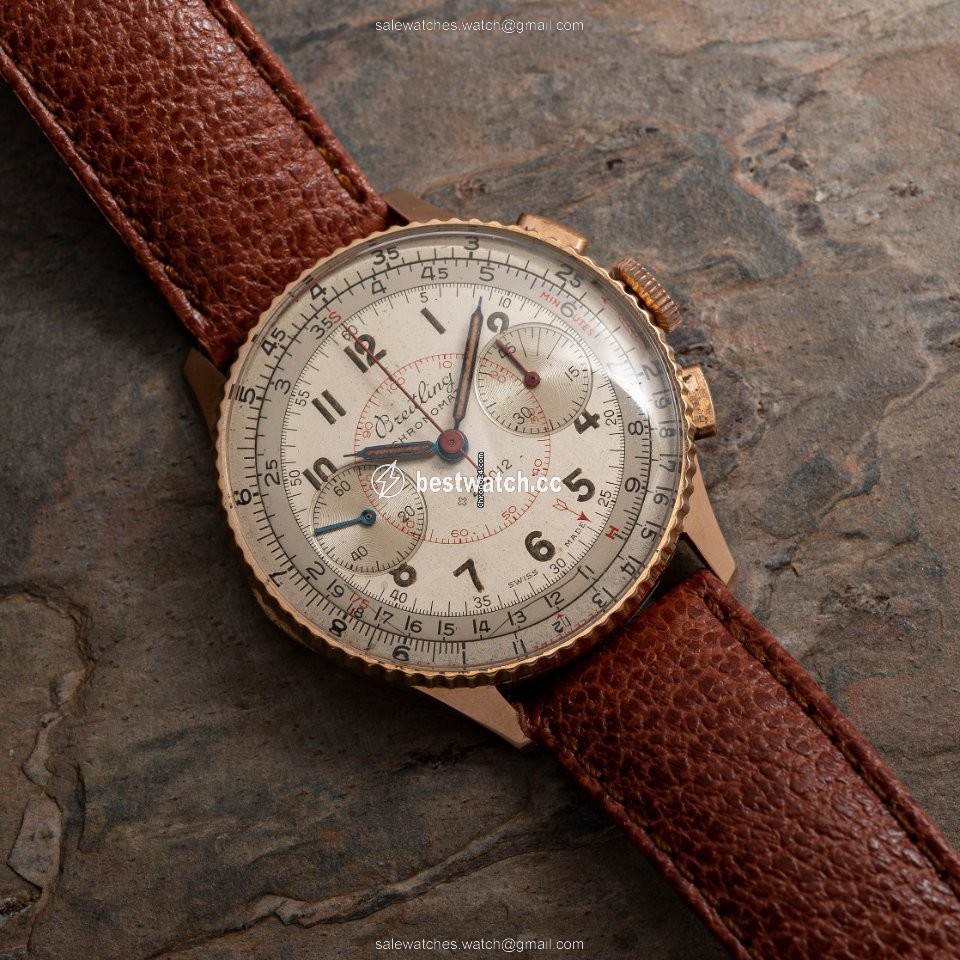 IMG_9086 Breitling Chronomat Mens watch Unisex Manual winding Rose gold 769 3
