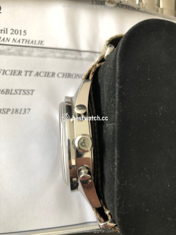 IMG_9086 Bell & Ross Vintage Mens watch Unisex Automatic Steel BRG126-BL-ST SST 3
