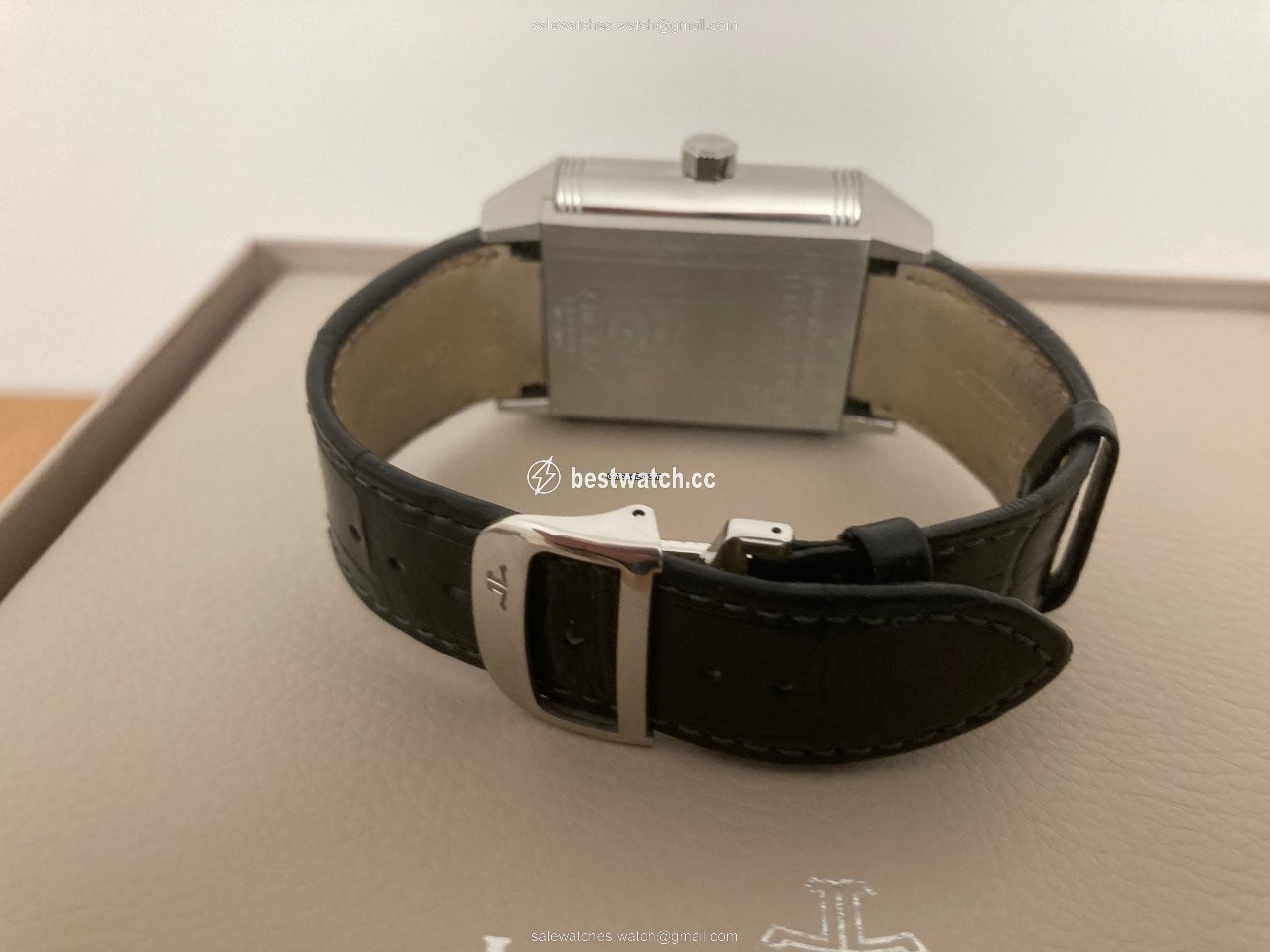 IMG_9086 Jaeger-LeCoultre Reverso Squadra Hometime Mens watch Unisex Automatic Steel Q7008420 3