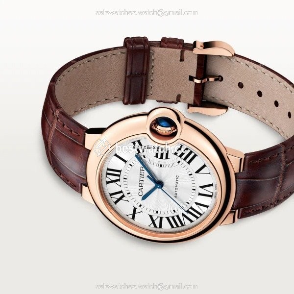 IMG_9086 Cartier Ballon Bleu 36mm Automatic Rose gold WGBB0009 3