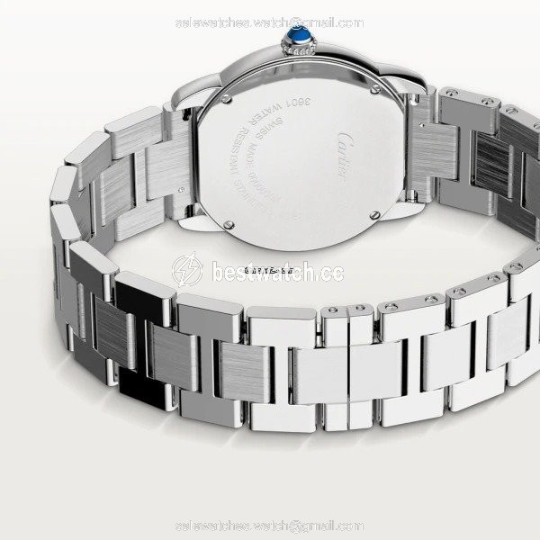 IMG_9086 Cartier Ronde Solo de Cartier Womens watch Quartz Steel W6701004 3