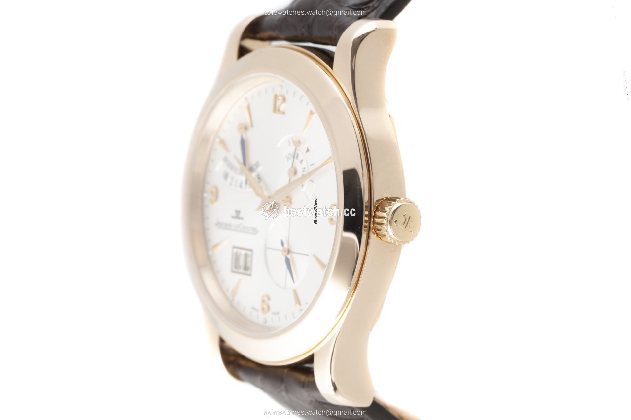 IMG_9086 Jaeger-LeCoultre Master Eight Days Mens watch Unisex Manual winding Red gold Q1602420 3