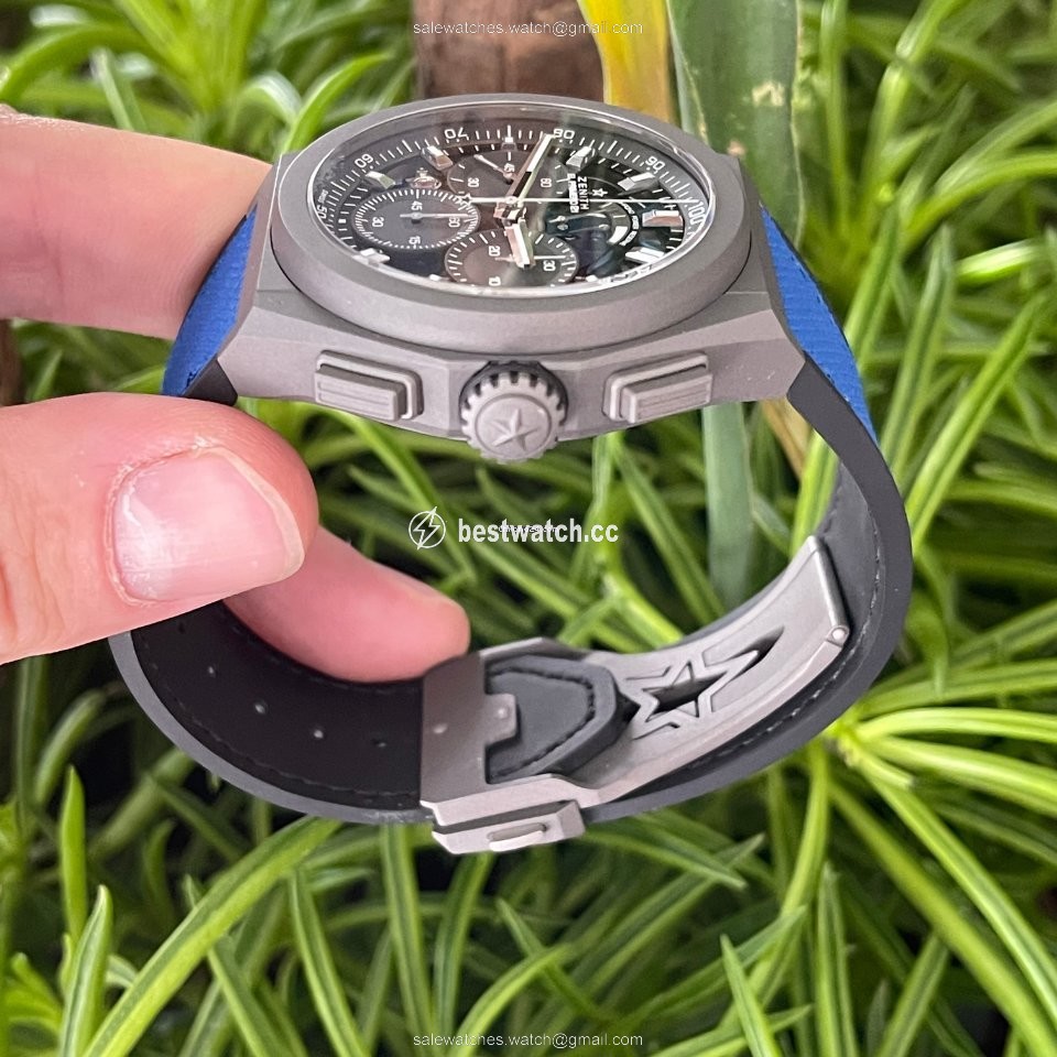 IMG_9086 Zenith Defy El Primero Mens watch Unisex Automatic Titanium 97.9001.9004 81.R946 3