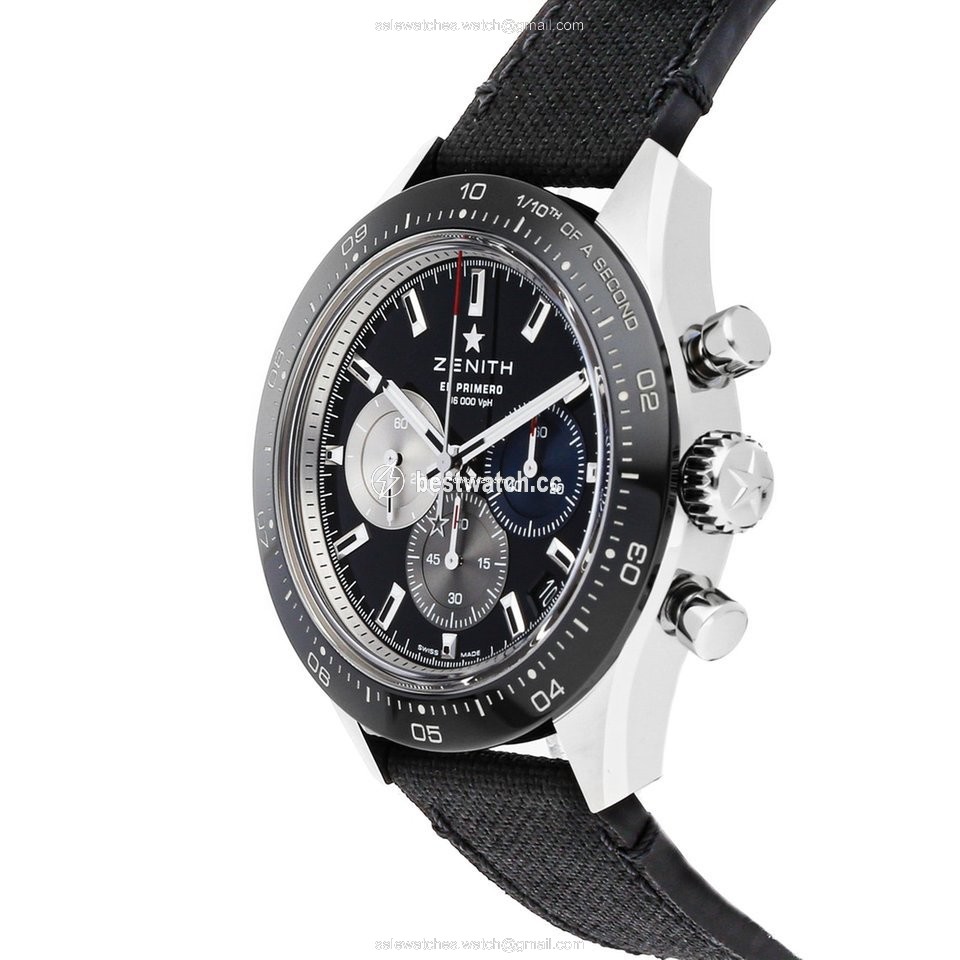 IMG_9086 Zenith Chronomaster Sport Mens watch Unisex Automatic Steel 03.3100.3600 21.C822 3