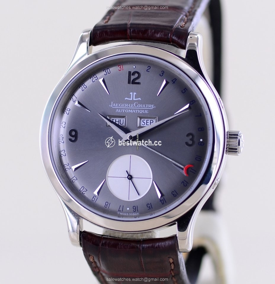 IMG_9086 Jaeger-LeCoultre Master Calendar Mens watch Unisex Automatic White gold 140.3.87 3