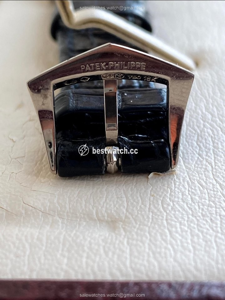 IMG_9086 Patek Philippe Calatrava Mens watch Unisex Manual winding White gold 3919G-001 3