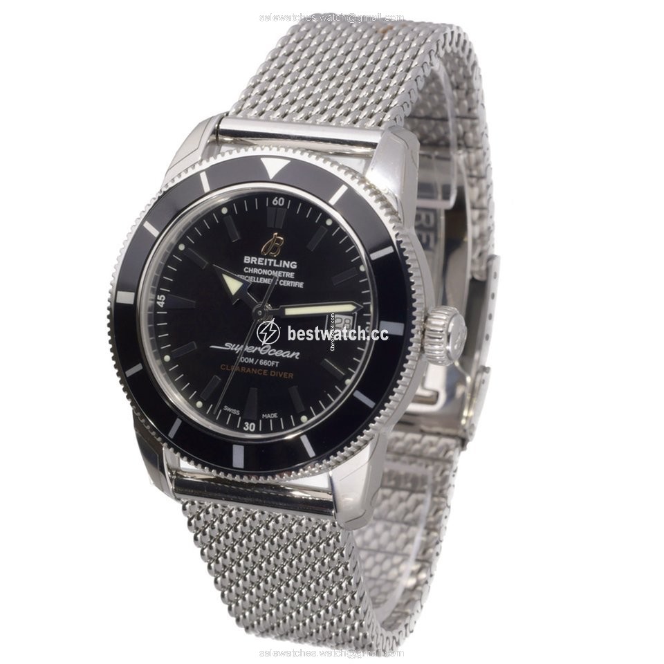 IMG_9086 Breitling Superocean Heritage 42 Mens watch Unisex Automatic Steel A17321 3