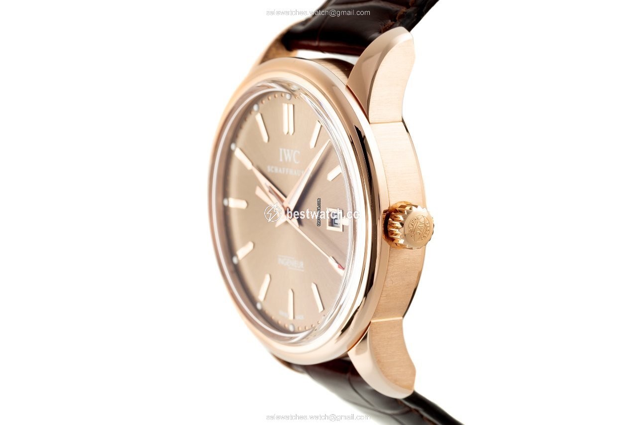 IMG_9086 IWC Ingenieur Automatic Mens watch Unisex Automatic Red gold 323312 3