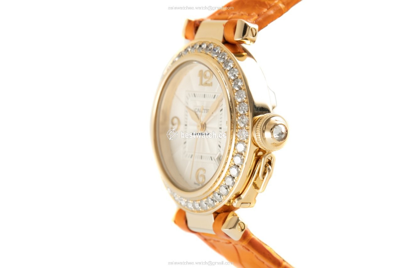 Cartier Pasha Womens watch Automatic Yellow gold 2519 3