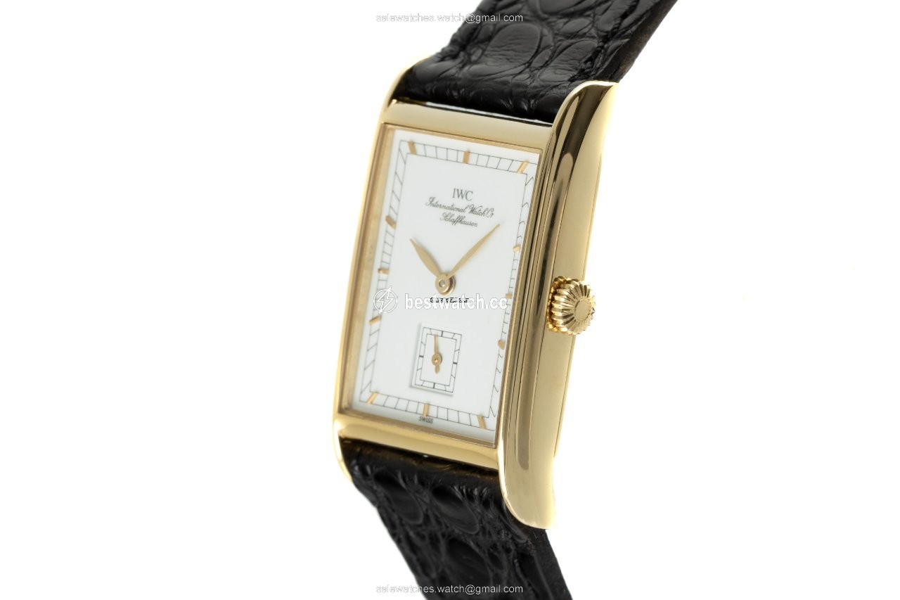 IMG_9086 IWC Novecento Mens watch Unisex Manual winding Yellow gold 2551 3