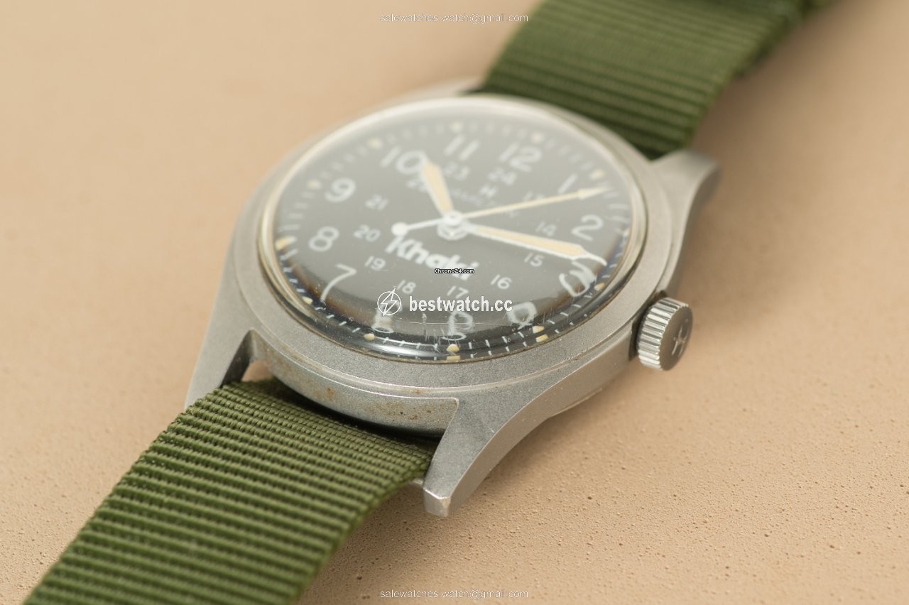 IMG_9086 Hamilton Khaki Field Mens watch Unisex Manual winding Steel 921980 3