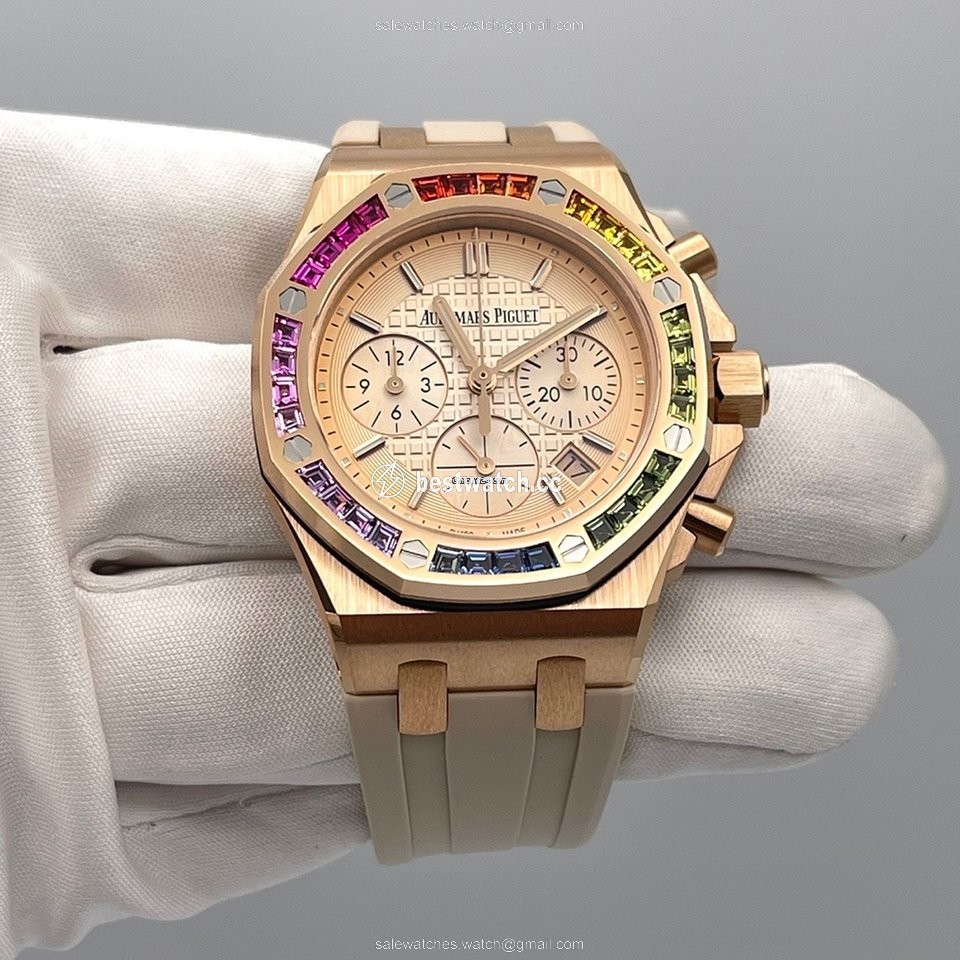 Audemars Piguet Royal Oak Offshore Chronograph Womens watch Automatic Rose gold 26236OR.YY.D085CA.01 3