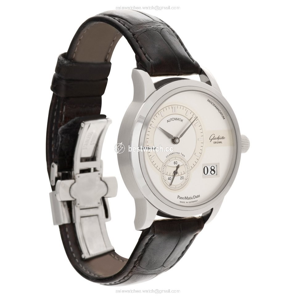IMG_9086 Glashutte Original PanoMaticDate Mens watch Unisex Automatic Steel 90-01-02-02-04 3