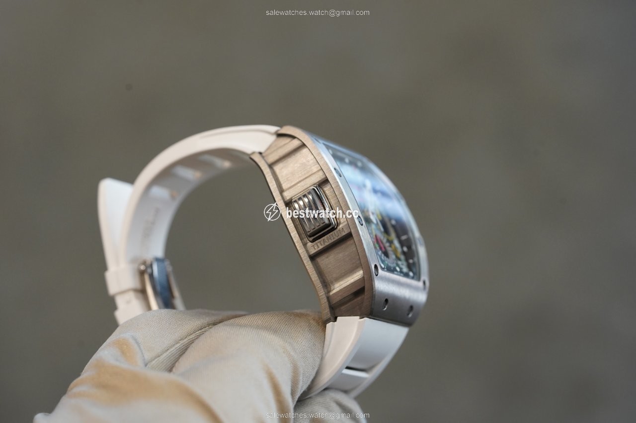 IMG_9086 Richard Mille RM 011 Mens watch Unisex Automatic Titanium rm11-02 3