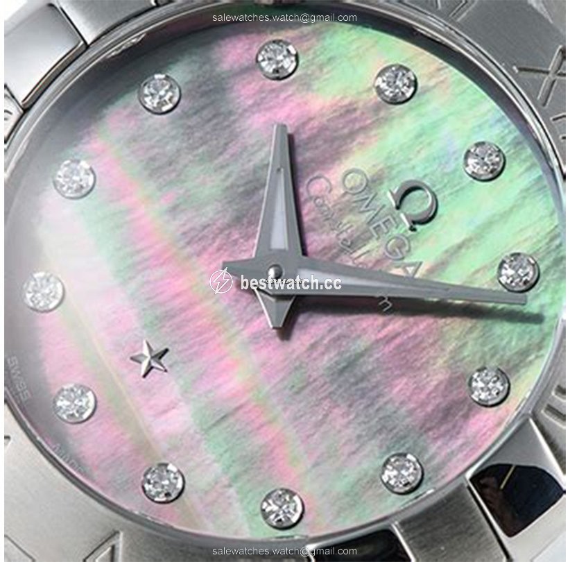 IMG_9086 Omega Constellation Quartz Womens watch Quartz Steel 123.10.27.60.57.003 3