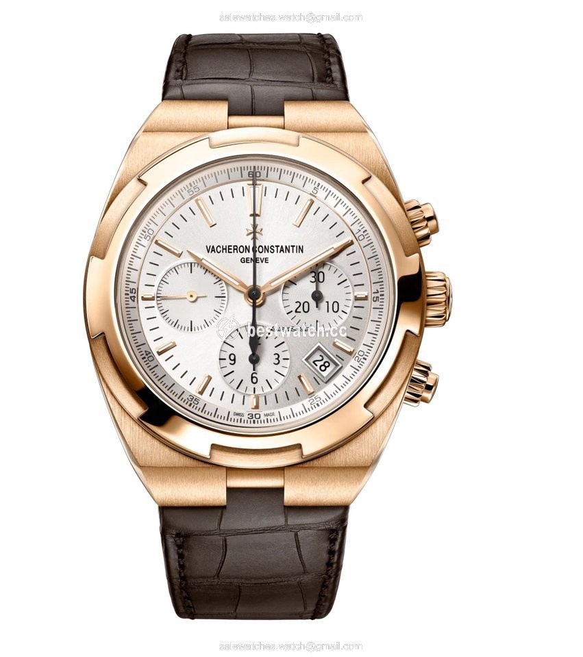 IMG_9086 Vacheron Constantin Overseas Chronograph Mens watch Unisex Automatic Rose gold 5500V 000R-B074 3