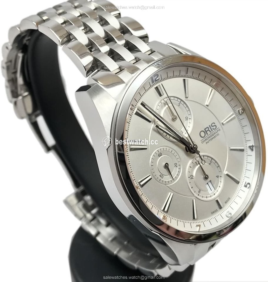 Oris Artix Chronograph Mens watch Unisex Automatic Steel 01 674 7644 4051 3