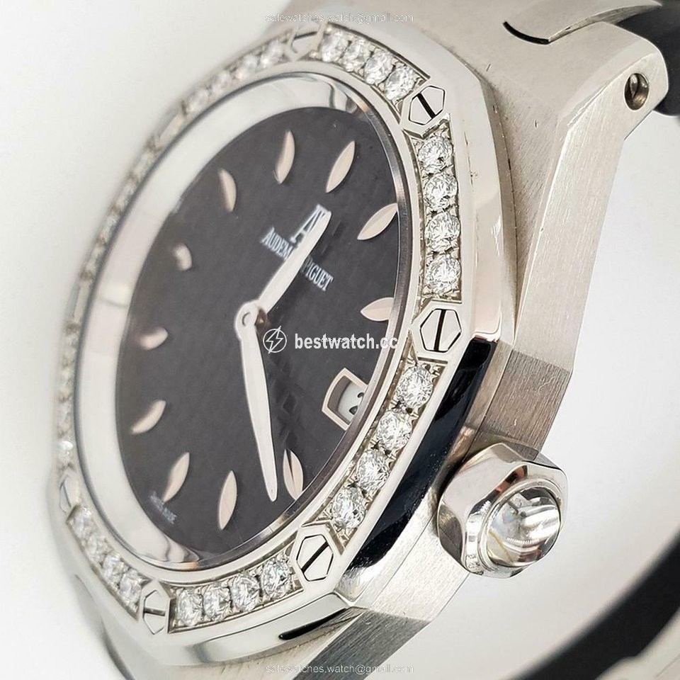 Audemars Piguet Royal Oak Lady Womens watch Quartz Steel 67601ST.ZZ.D002 R.01 3