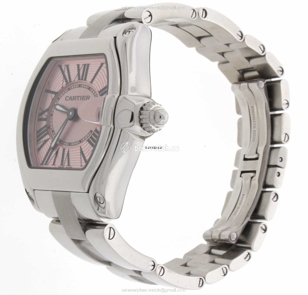 Cartier Roadster Mens watch Unisex Quartz Steel W62017V3 2675 3