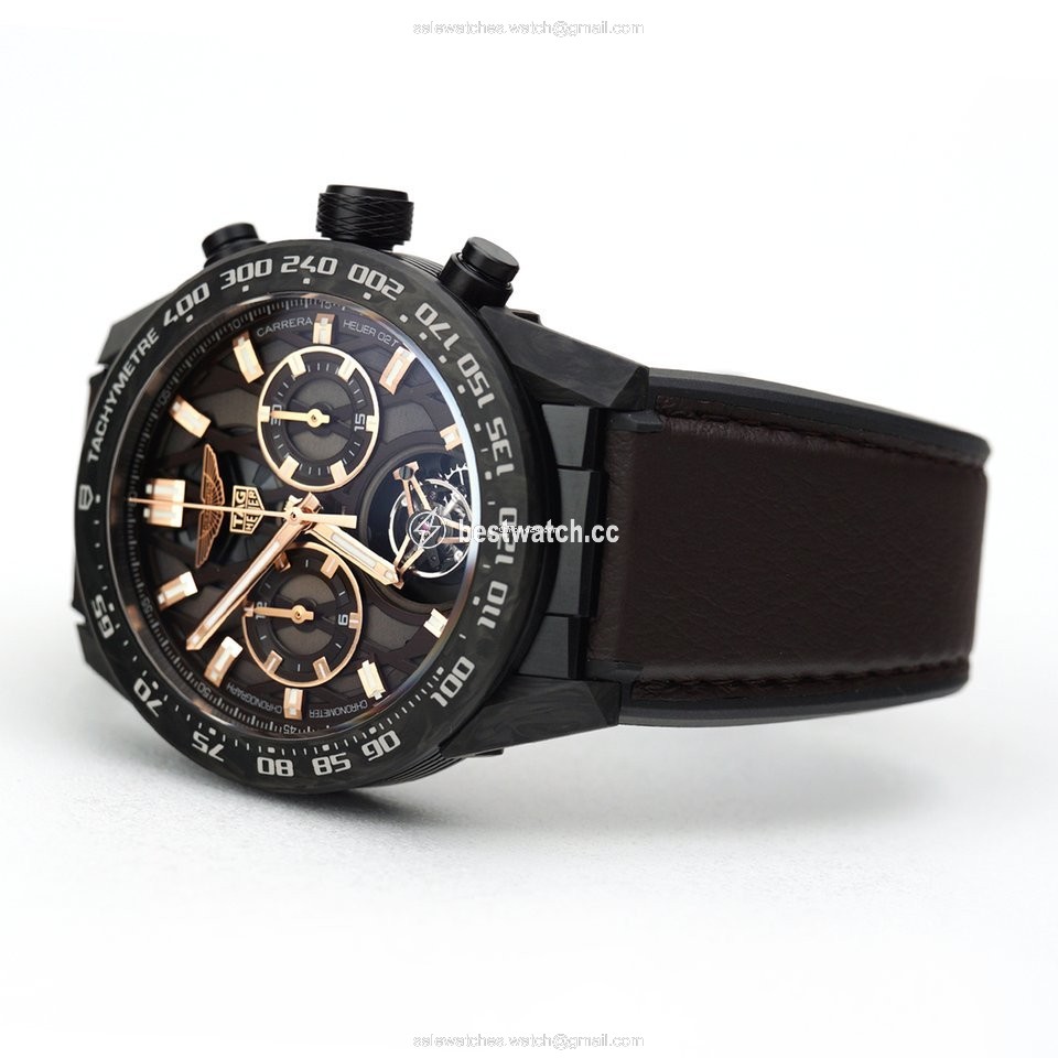 TAG Heuer Carrera Heuer-02T Mens watch Unisex Automatic Titanium CAR5A8E.FT6181 3