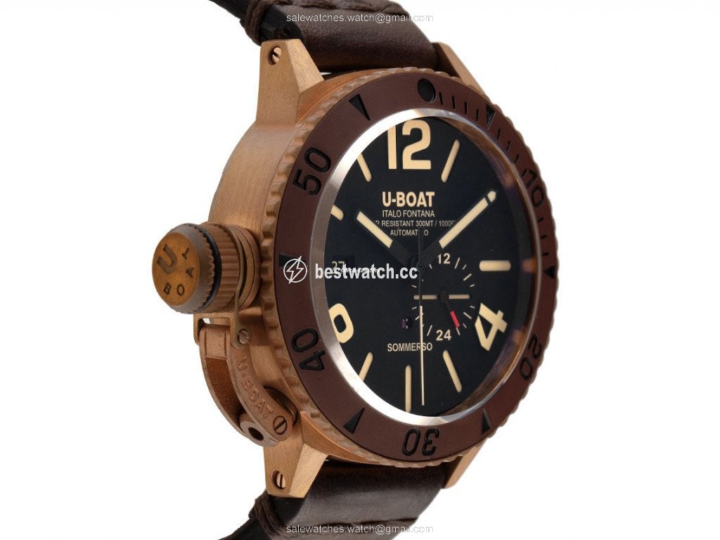 IMG_9086 U-Boat Classico Mens watch Unisex Automatic Bronze 8486 C 3