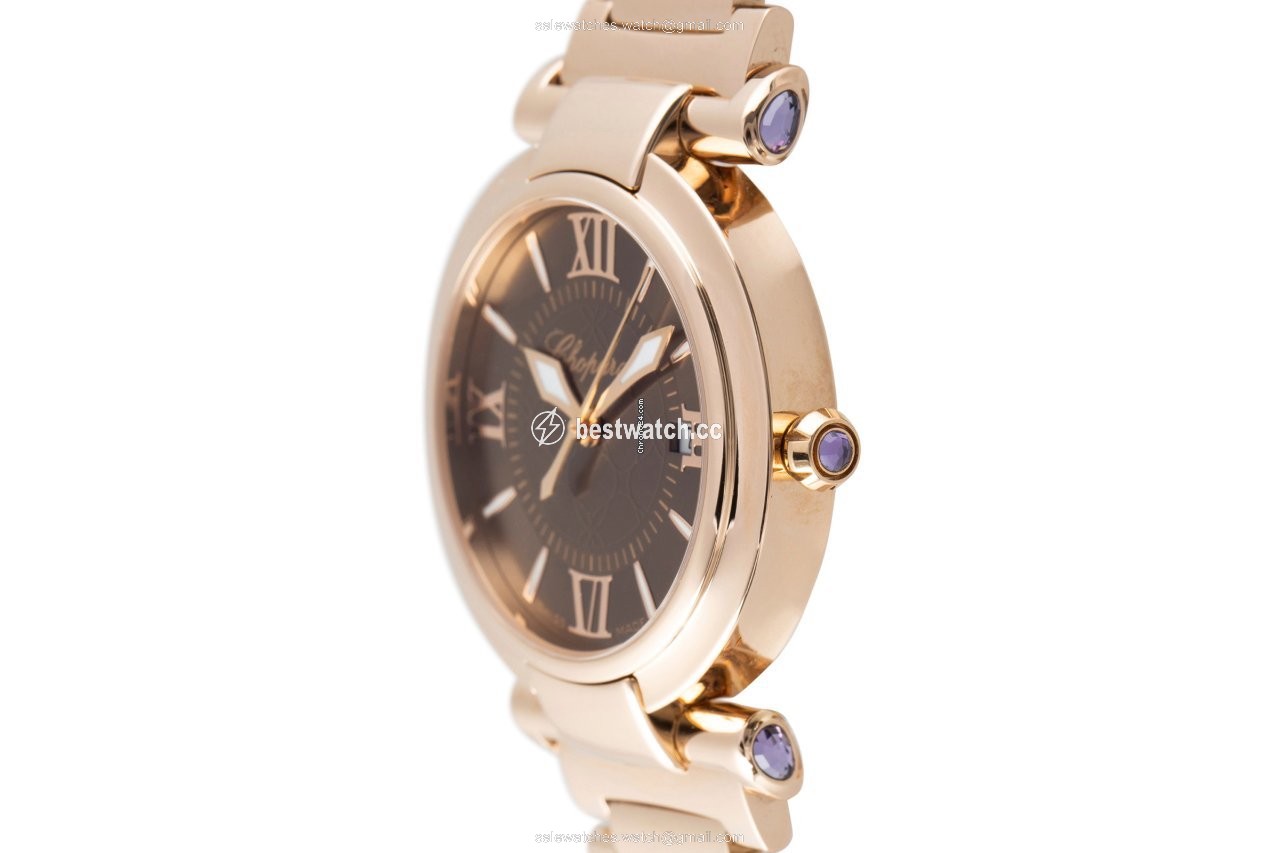 Chopard Imperiale Womens watch Quartz Red gold 384238-5006 3