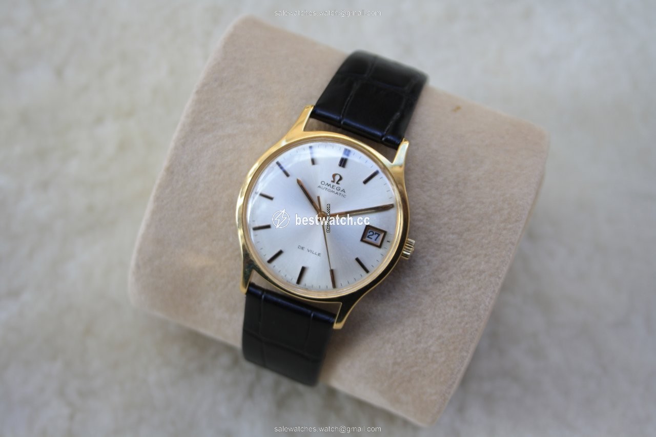 IMG_9086 Omega De Ville Mens watch Unisex Automatic Gold Steel 162046 3