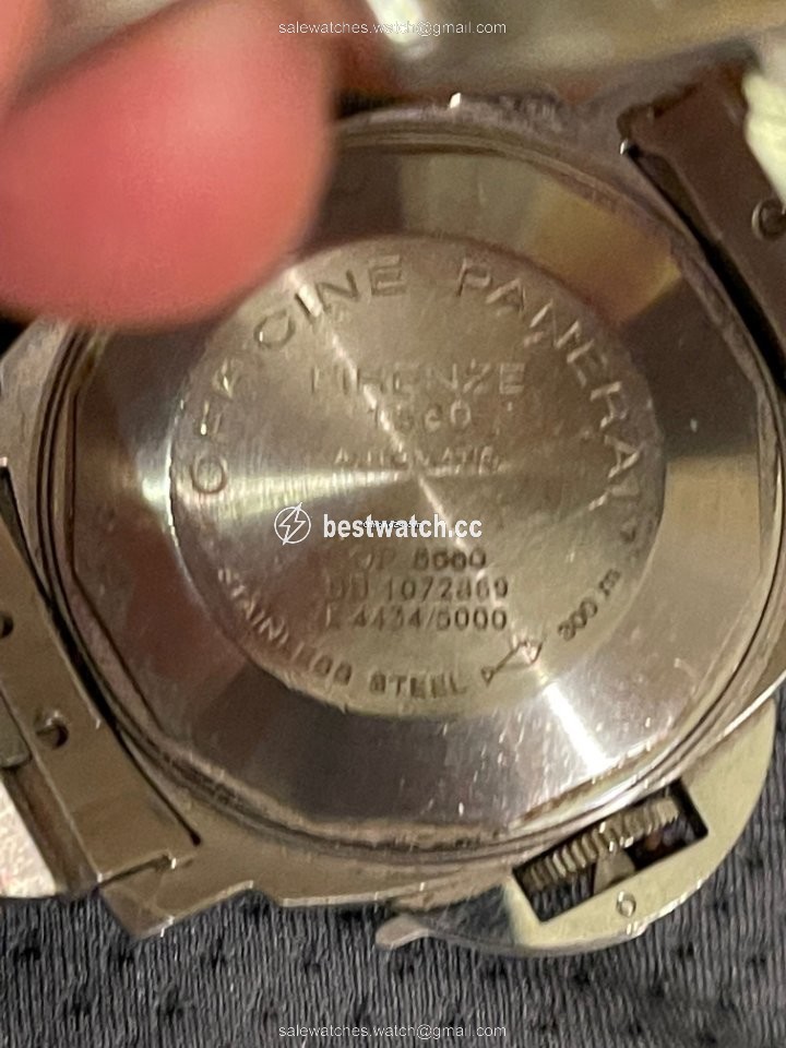 IMG_9086 Panerai Luminor Marina Mens watch Unisex Automatic Steel OP6560 3