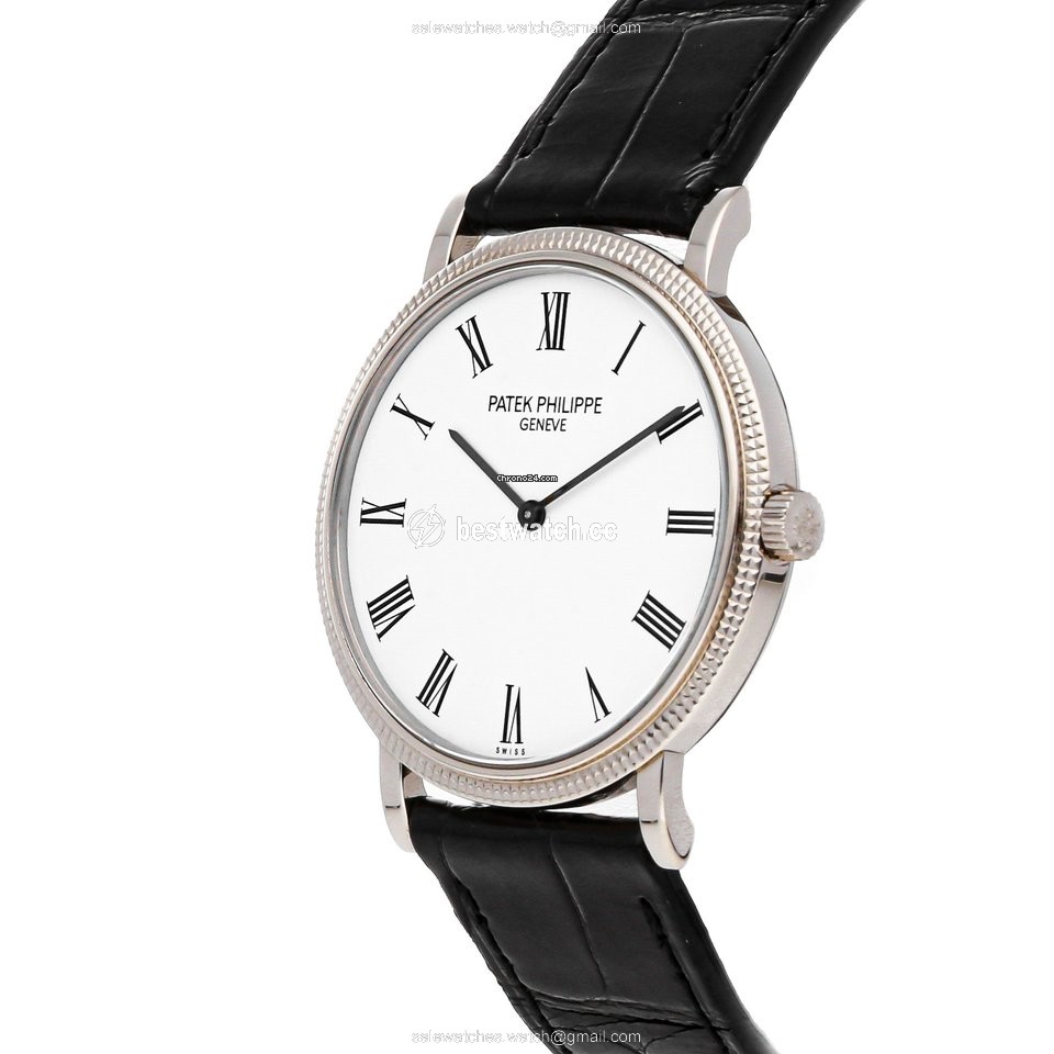 IMG_9086 Patek Philippe Calatrava Mens watch Unisex Automatic White gold 5120G-001 3