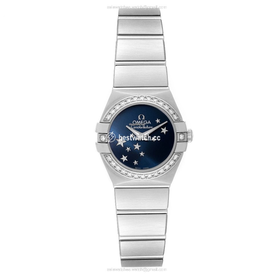 IMG_9086 Omega Constellation Quartz Womens watch Quartz Steel 123.15.24.60.03.001 3