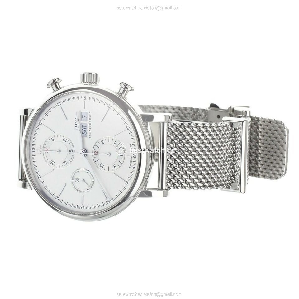 IMG_9086 IWC Portofino Chronograph Mens watch Unisex Automatic Steel IW391028 3