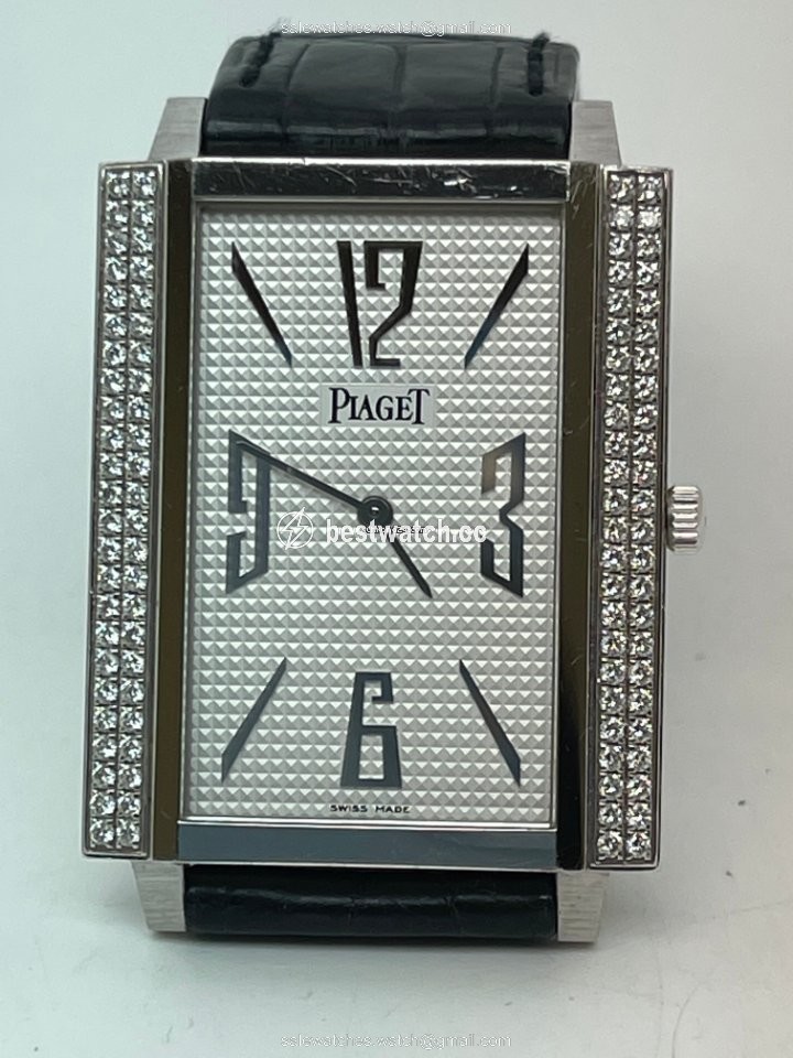 IMG_9086 Piaget Mens watch Unisex Manual winding White gold P10098 3