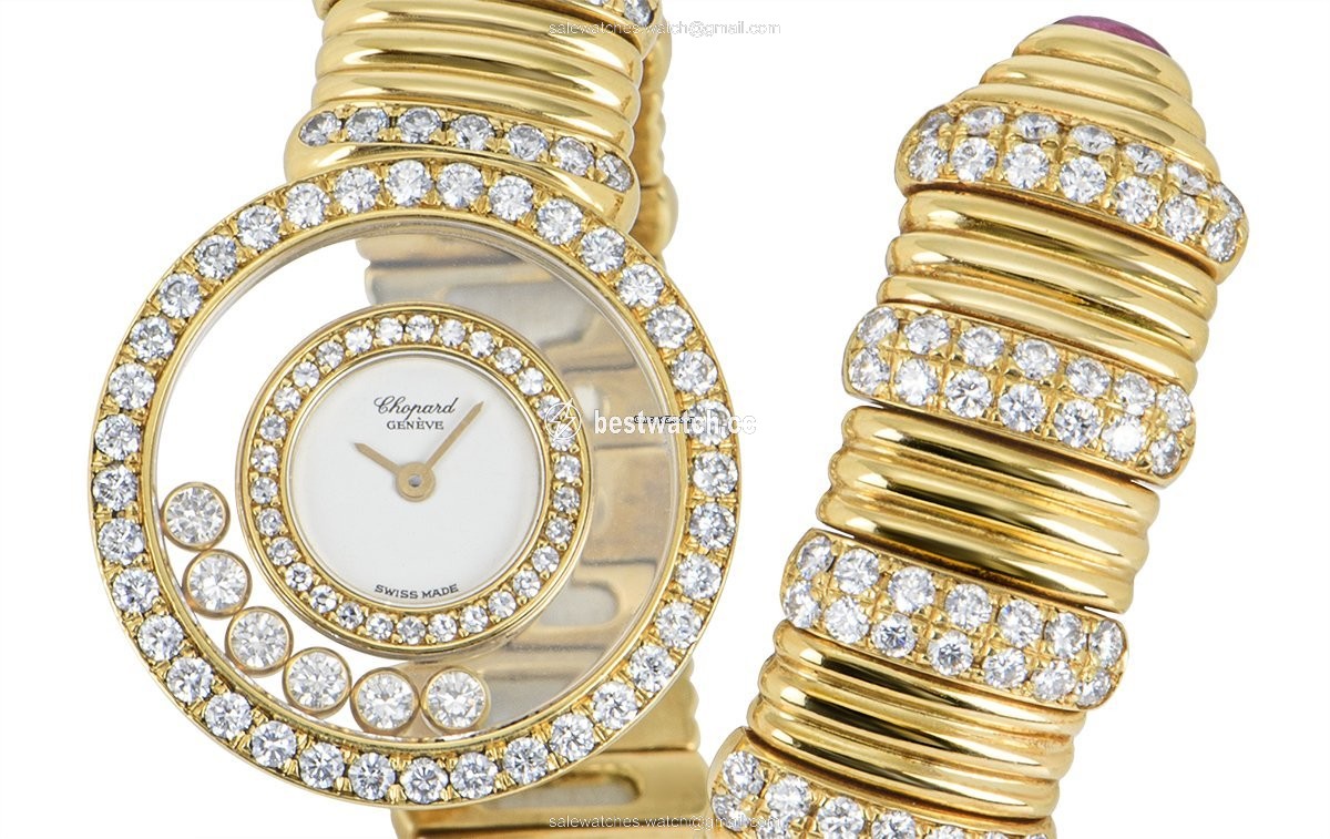 Chopard Happy Diamonds Womens watch Quartz Yellow gold 20 5534 3