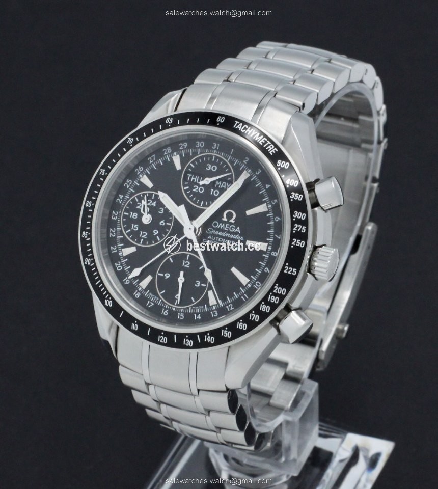 Omega Speedmaster Day Date Mens watch Unisex Automatic Steel 3220.50.00 3
