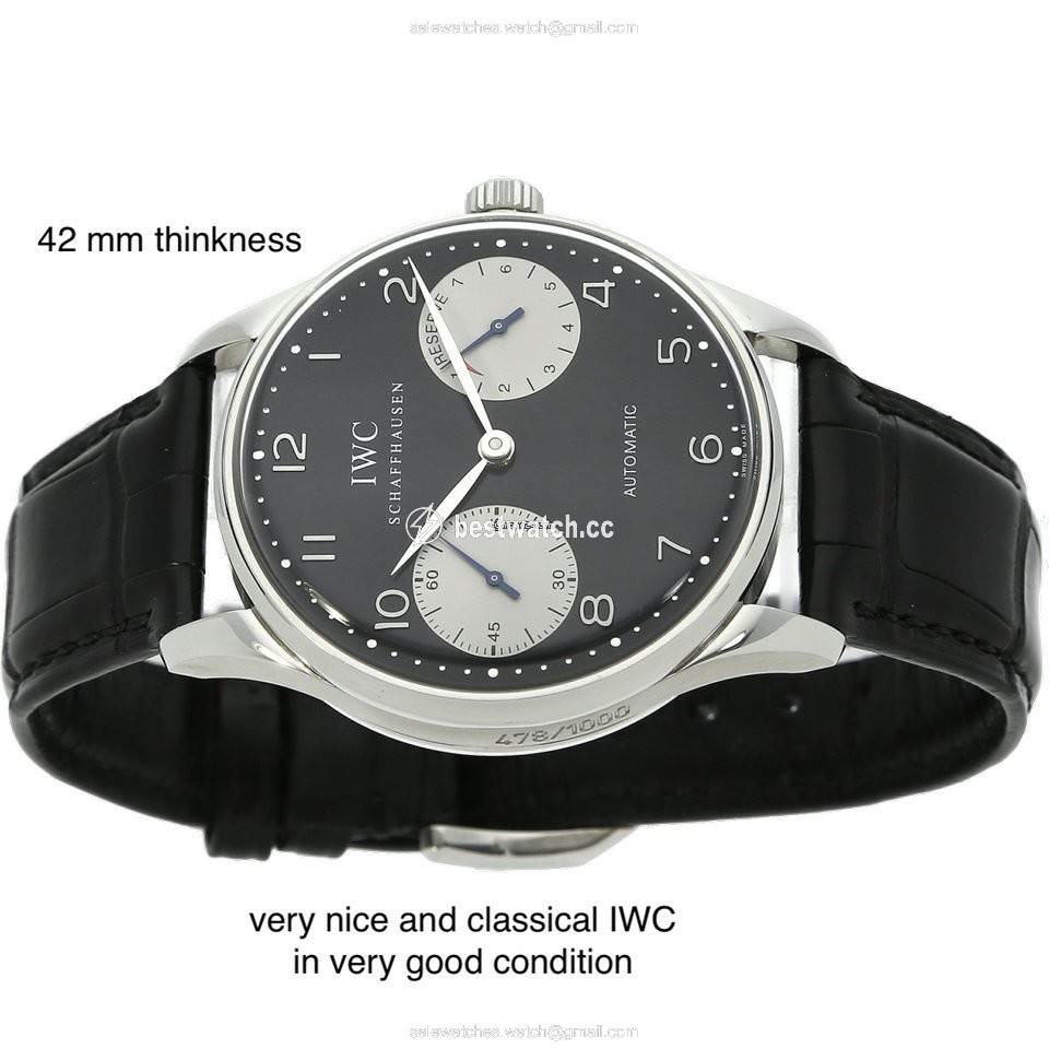IWC Portuguese Mens watch Unisex Automatic Steel IW5000 3