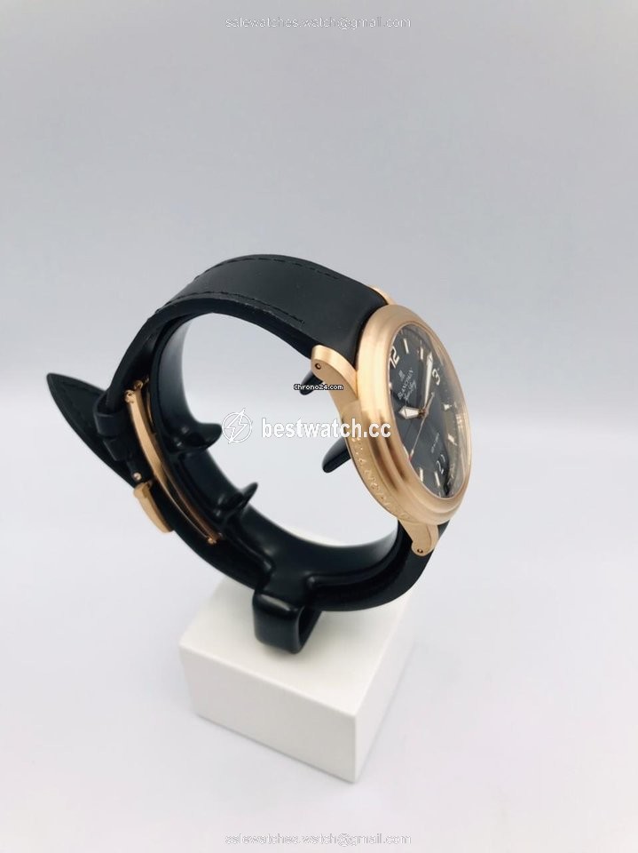 Blancpain Mens watch Unisex Automatic Rose gold 2850B-3630A-64B 3