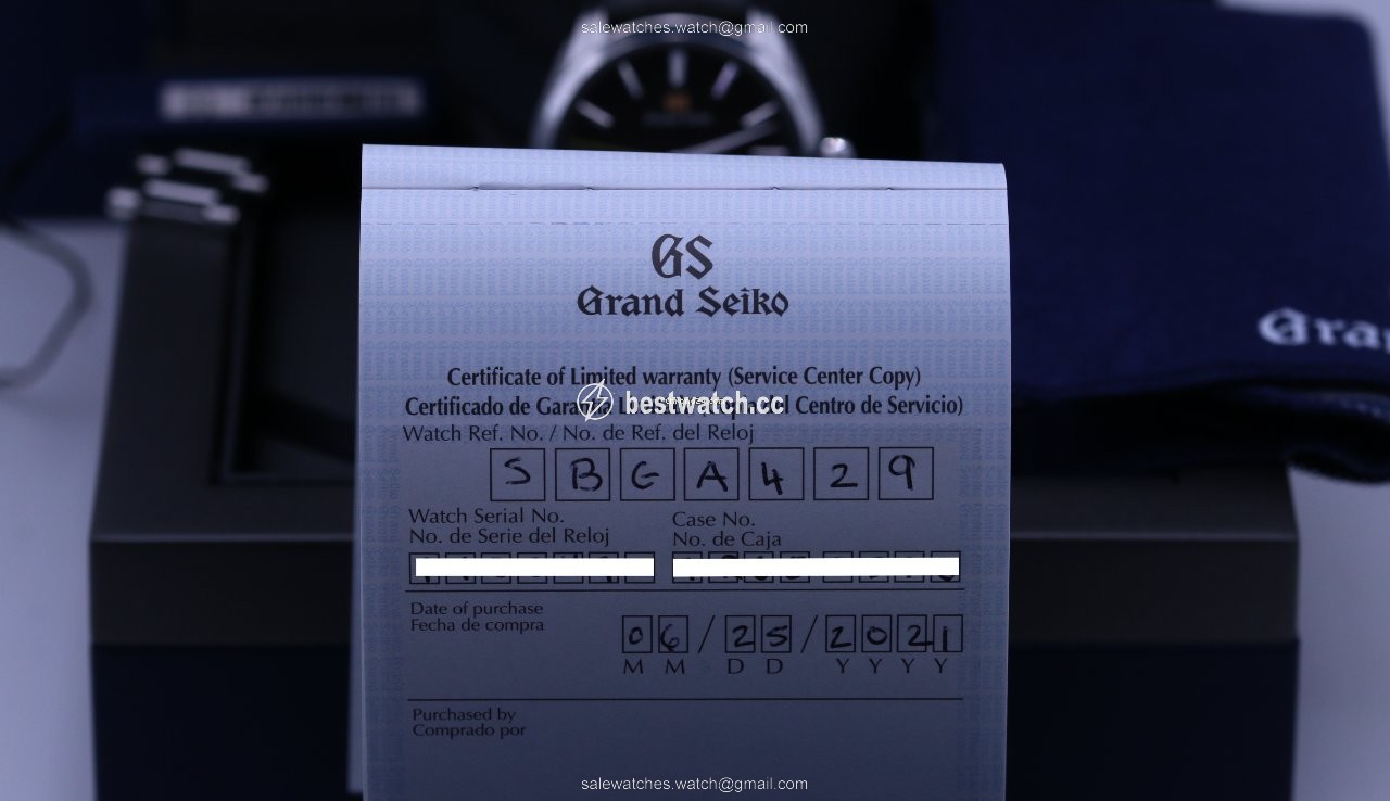 IMG_9086 Seiko Grand Seiko Mens watch Unisex Automatic Steel SBGA429 3
