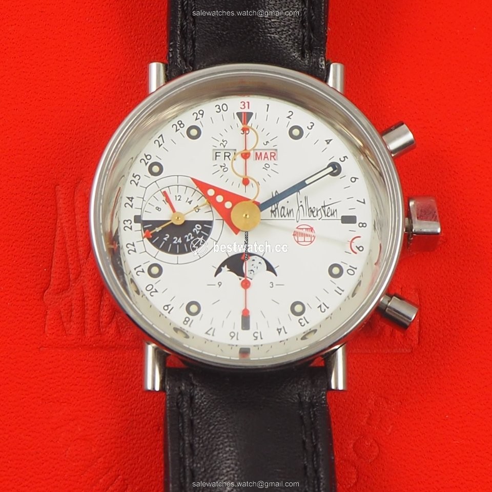 IMG_9086 Alain Silberstein Mens watch Unisex Automatic Steel Krono 2 3